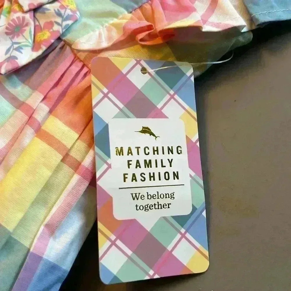 Little girl size 12 months new with tags Tommy Bahama dress - Picture 2 of 7